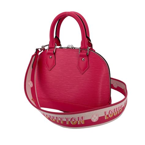 Louis Vuitton Alma BB Epi Dragon Fruit 2WAY Handbag 